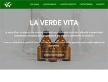 Tablet Screenshot of laverdevita.com